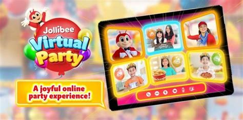 Book a Jollibee Virtual Party! .